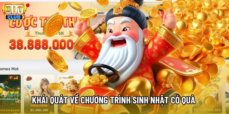 Khái quát về chương trình sinh nhật có quà tại Hitclub